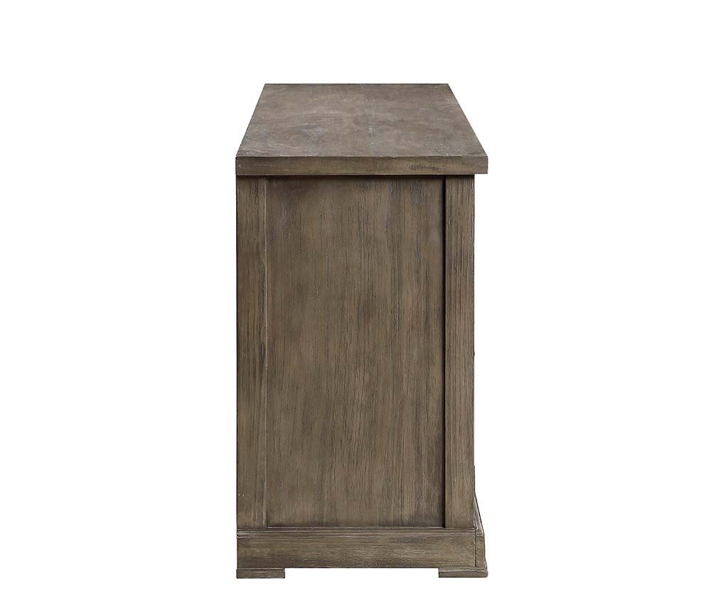 ACME Assembled w/3 Drw & 3 Doors (RF 2 Doors w/1 Fixed Shelf & LF Single Door w/1 Fixed Shelf) Drawer: GLIDE Side Metal, | Meri Furniture