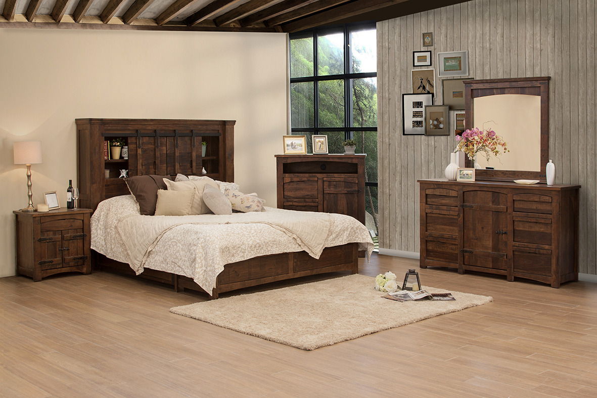 International Furniture Direct Mezcal - Dresser - Deep Brown | Meri Furniture