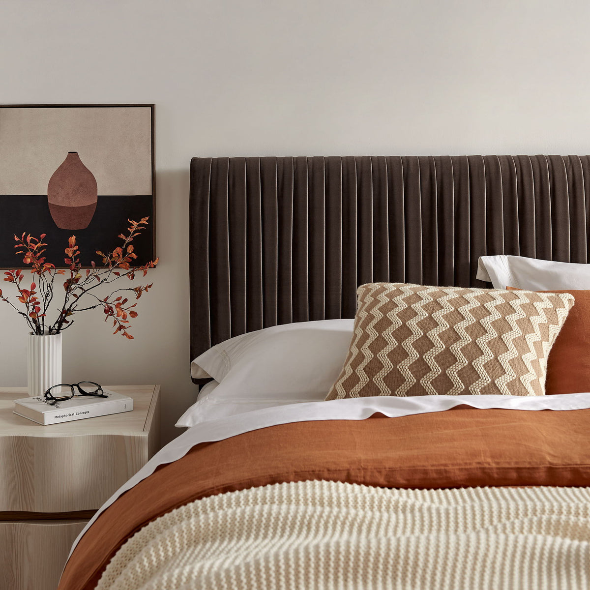 Eloise Stain-Resistant Performance Velvet Queen Headboard by Modway