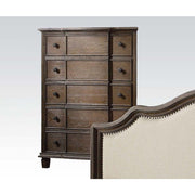 ACME Baudouin - Chest - Weathered Oak | Meri Furniture