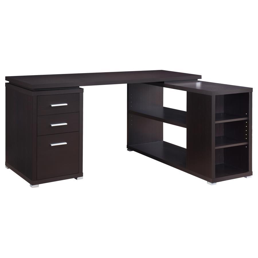 Coaster Fine Furniture Yvette - 3-Drawer L-Shape Computer Desk | Meri Furniture