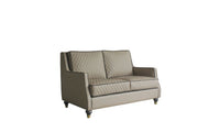 ACME House - Marchese Loveseat - Tan PU & Tobacco Finish | Meri Furniture