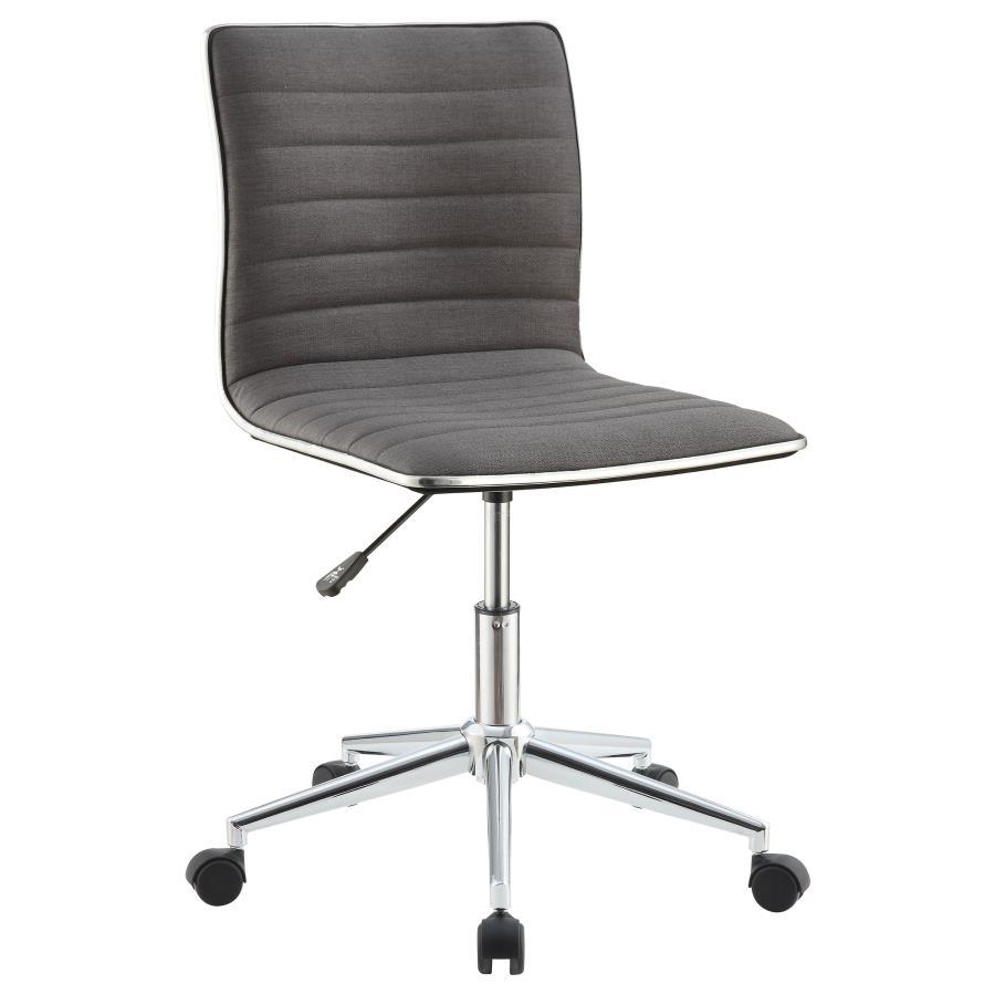 Coaster Fine Furniture Chryses - Upholstered Adjustable Home Office Desk Chair | Meri Furniture