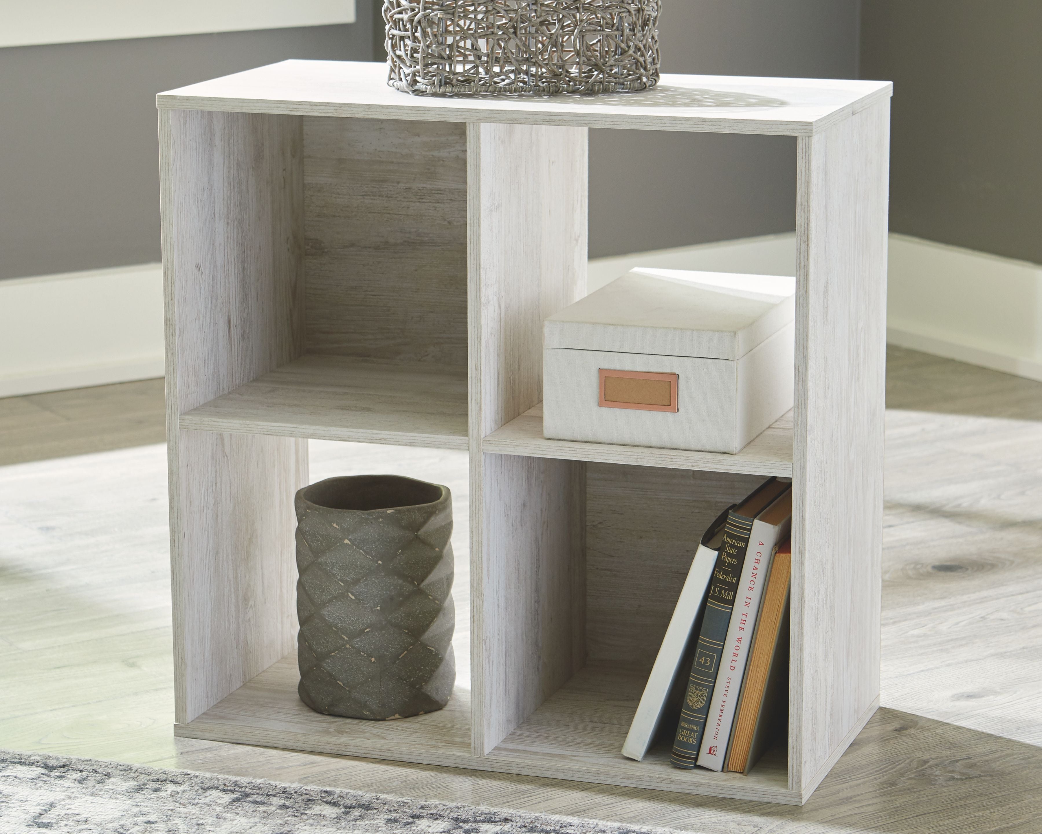 Signature Design by Ashley® Paxberry - Four Cube Organizer | Meri Furniture