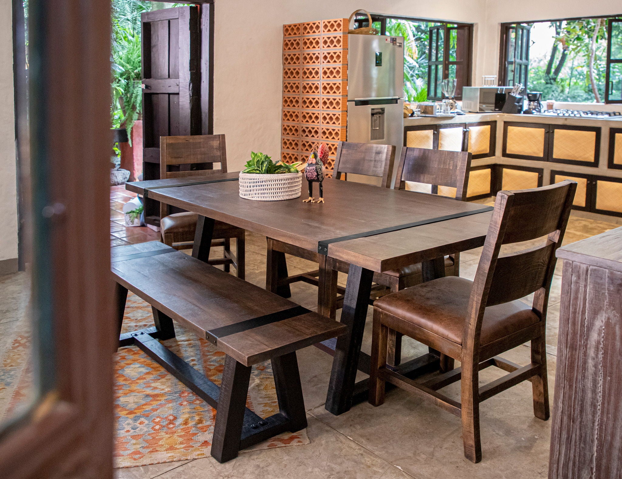 Urban Art - Chair (Set of 2) - Rich Brown