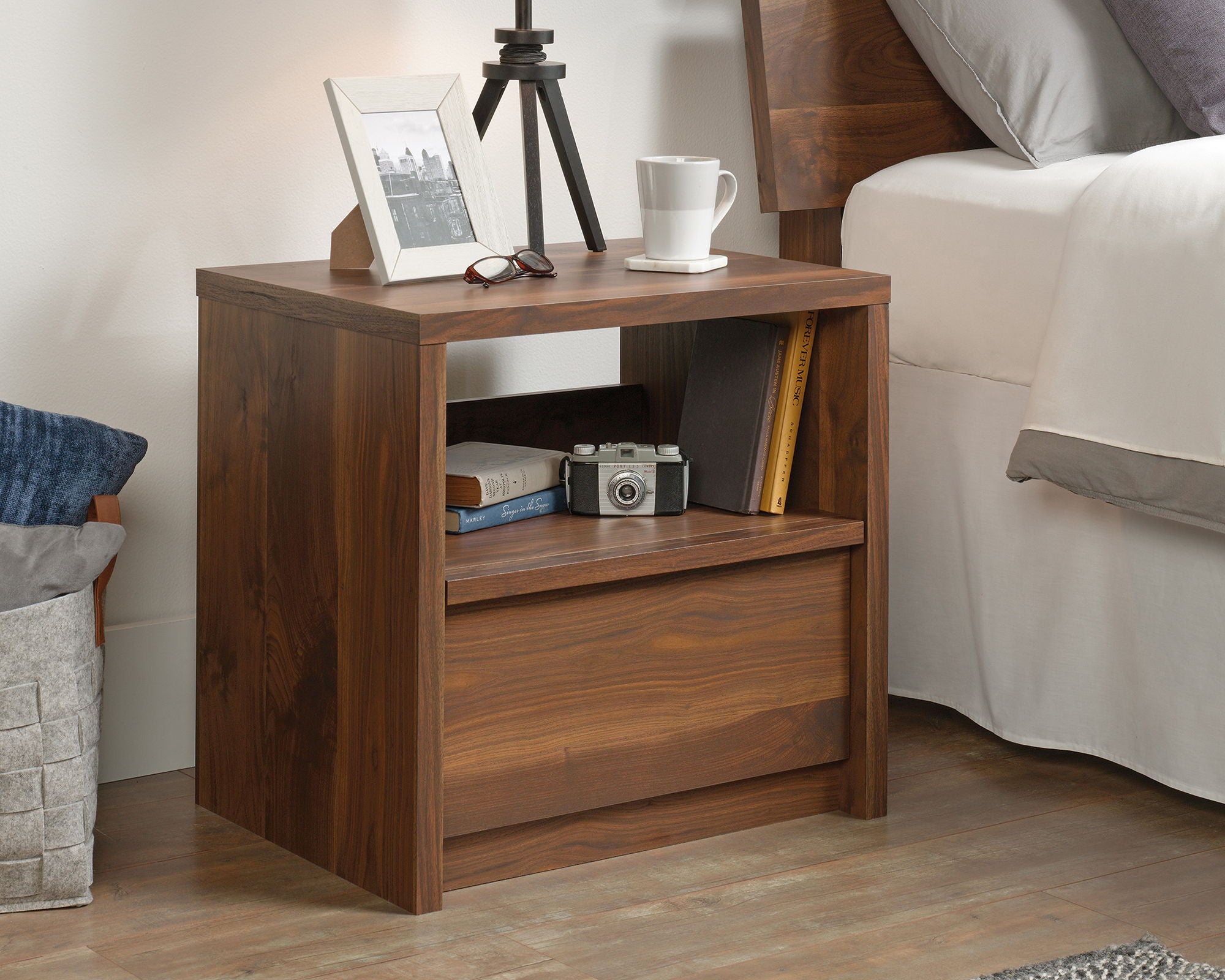 Harvey Park Nightstand in Grand Walnut