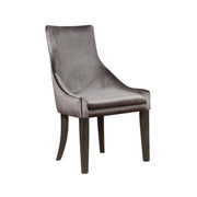Coaster Fine Furniture Phelps - Velvet Upholstered Dining Side Chair (Set of 2) - Gray | Meri Furniture