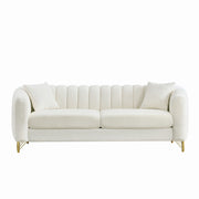 Tufted Oversized Sofa For Living Spaces