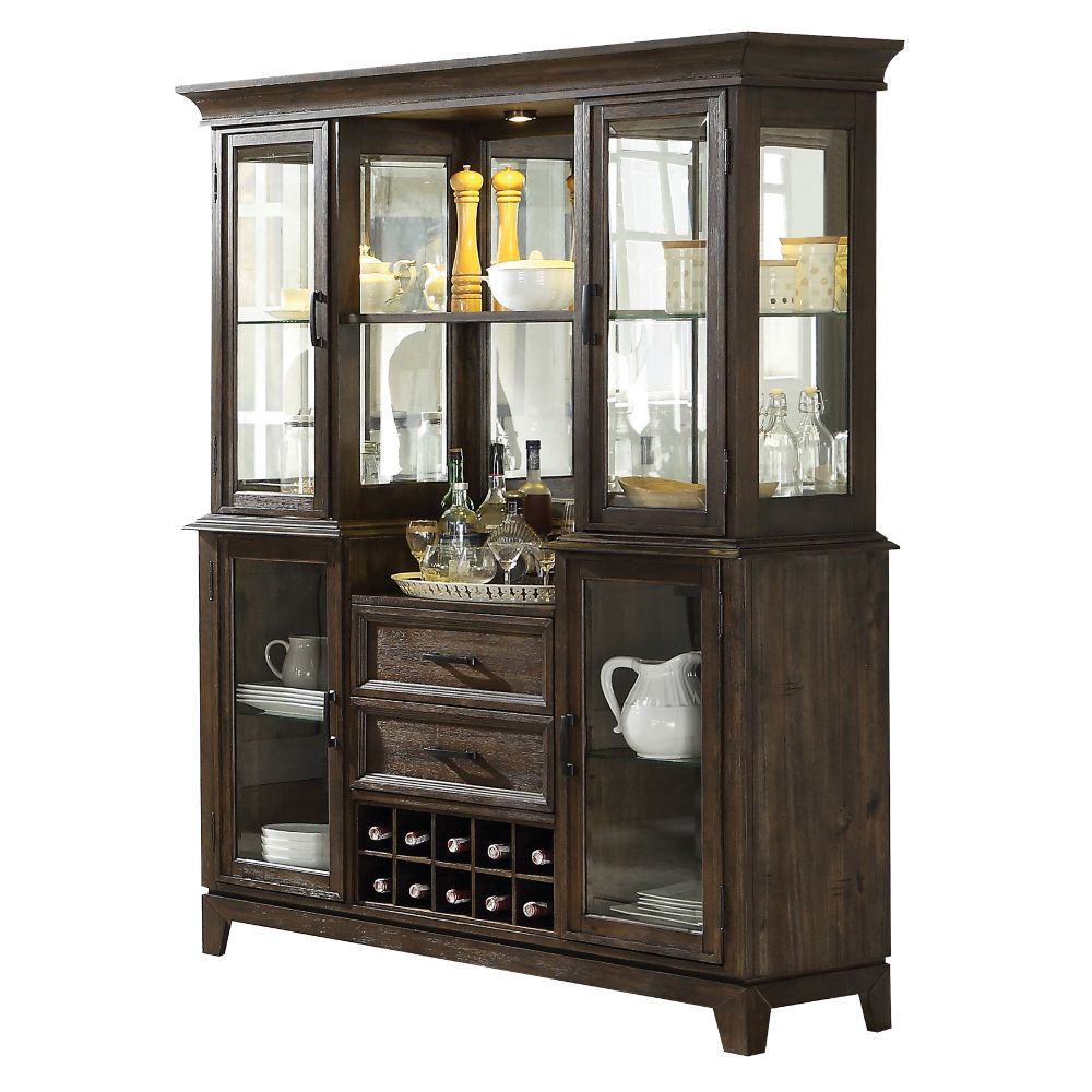 ACME Jameson - Hutch & Buffet - Espresso | Meri Furniture