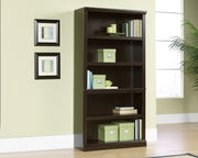 Sauder 5 Shelf Split Bookcase Jw | Meri Furniture