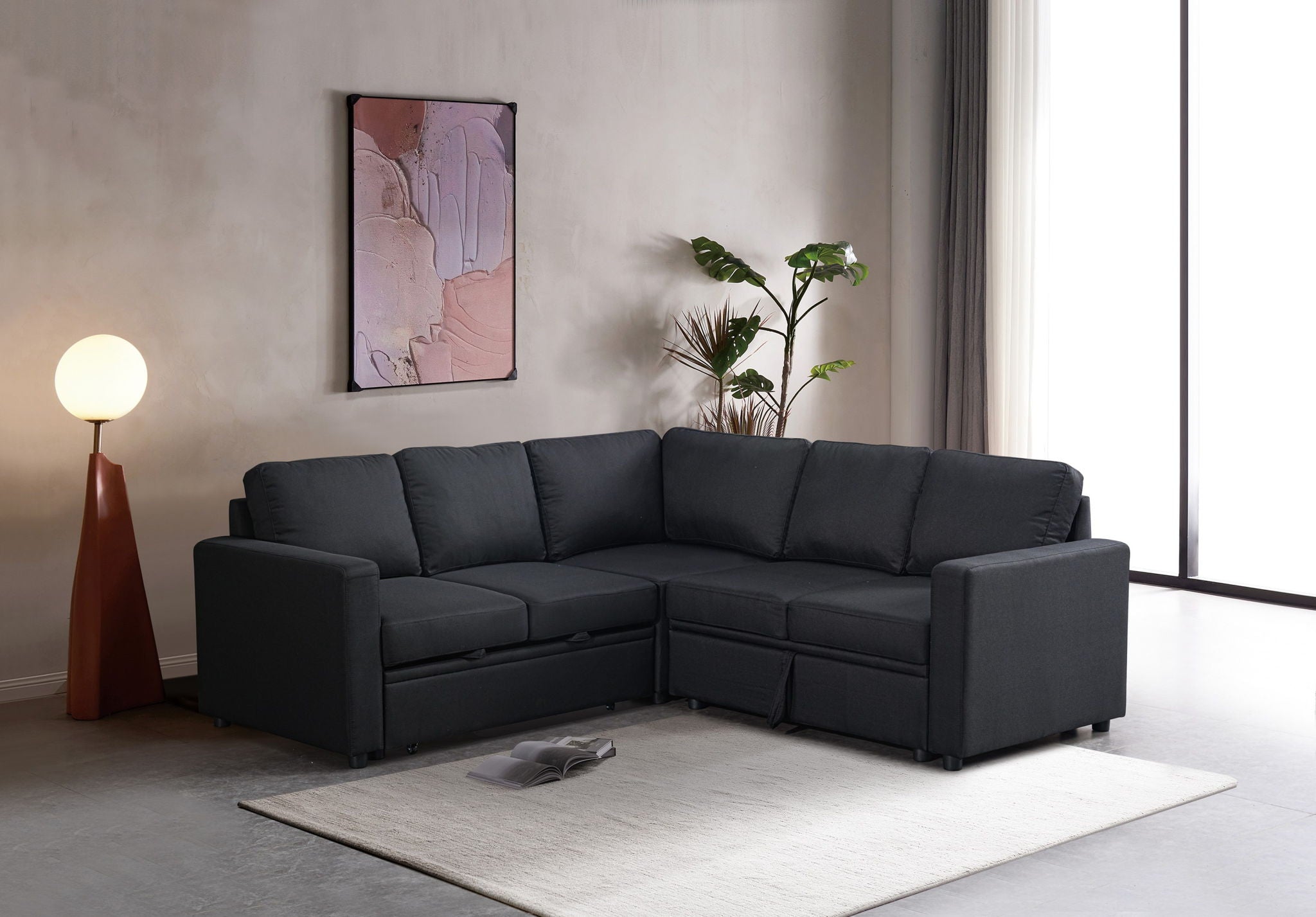 Comfort Design Sectional Sofa Bed