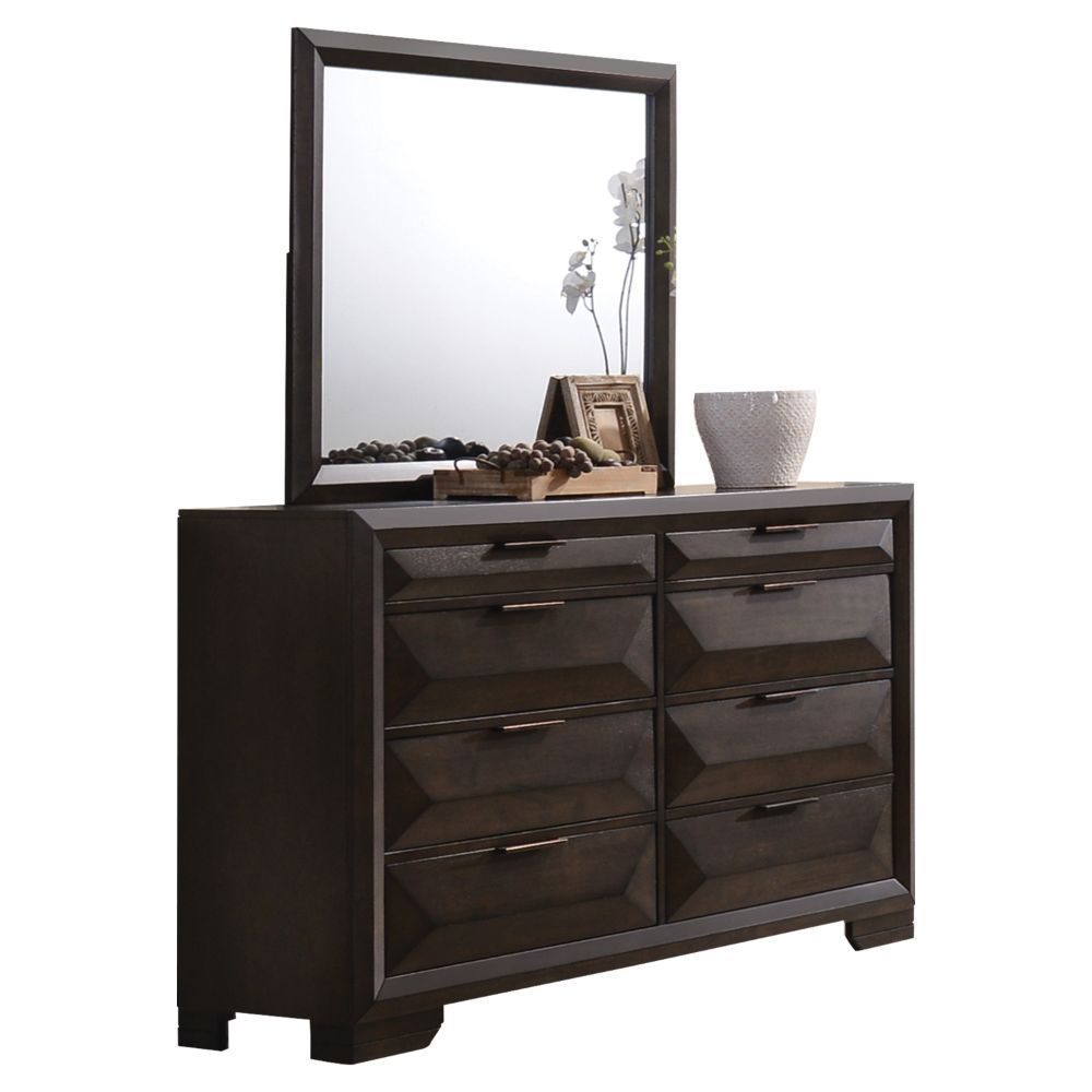 ACME Merveille - Mirror - Espresso | Meri Furniture