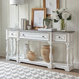 Liberty Furniture Magnolia Manor - 3 Drawer Hall Console Table - White | Meri Furniture