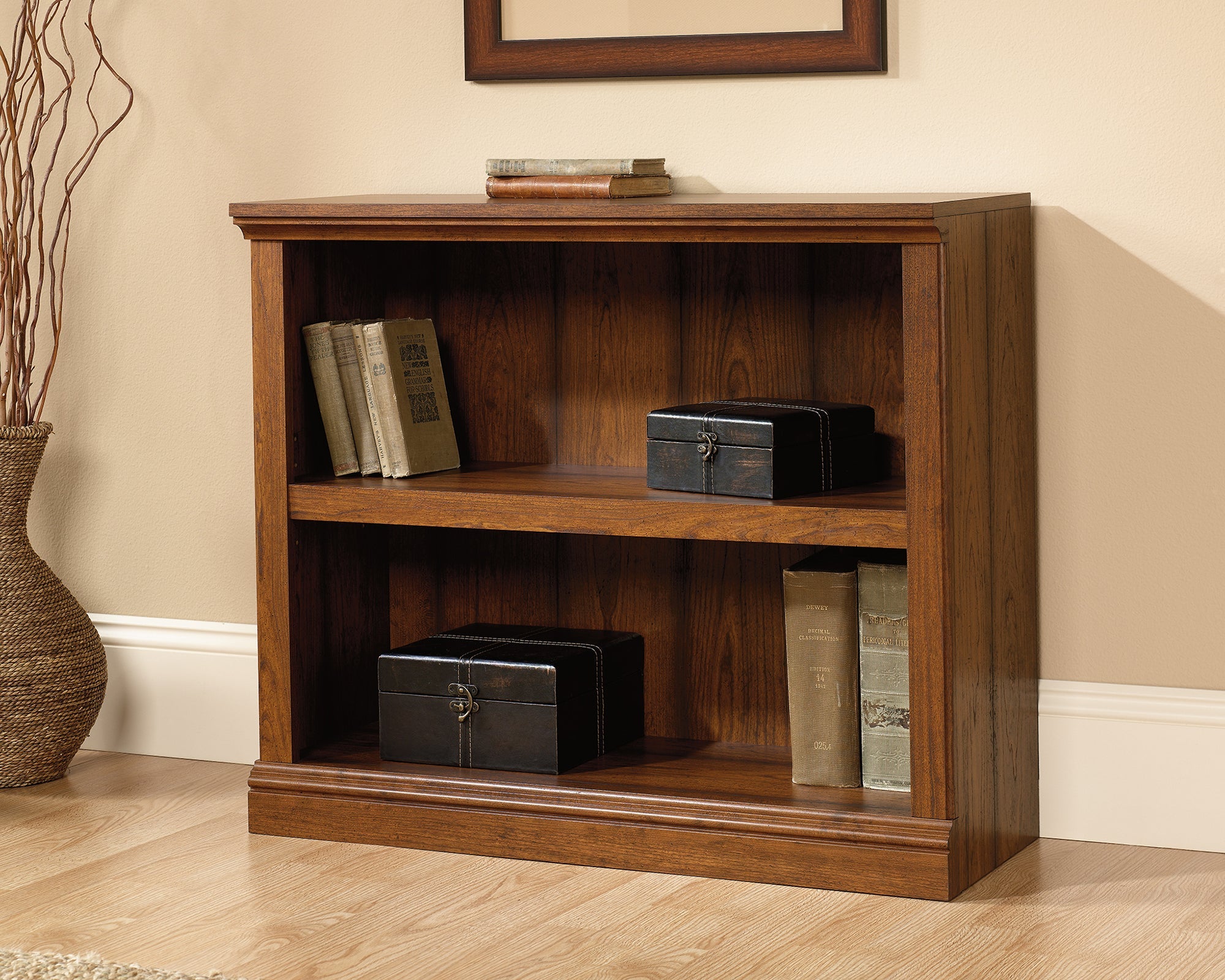 Sauder 2 Shelf Bookcase Wc | Meri Furniture