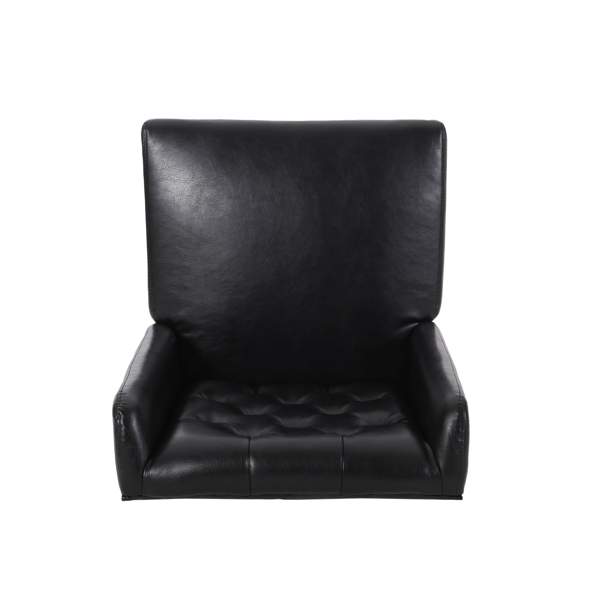 Sophisticated Tufted Dining Chair With High Back Design