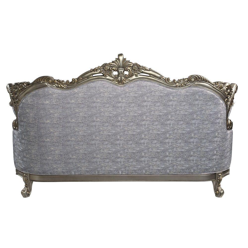 ACME Miliani - Sofa With 5 Pillows - Antique Bronze | Meri Furniture