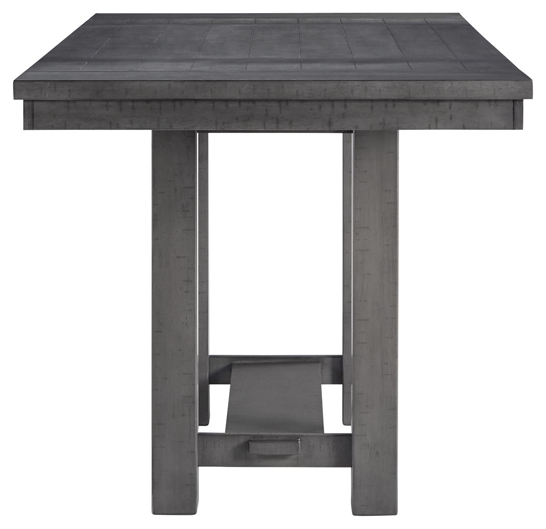 Signature Design by Ashley® Myshanna - Rect Drm Ext Table | Meri Furniture