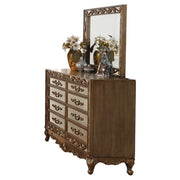 ACME Orianne - Mirror - Antique Gold | Meri Furniture