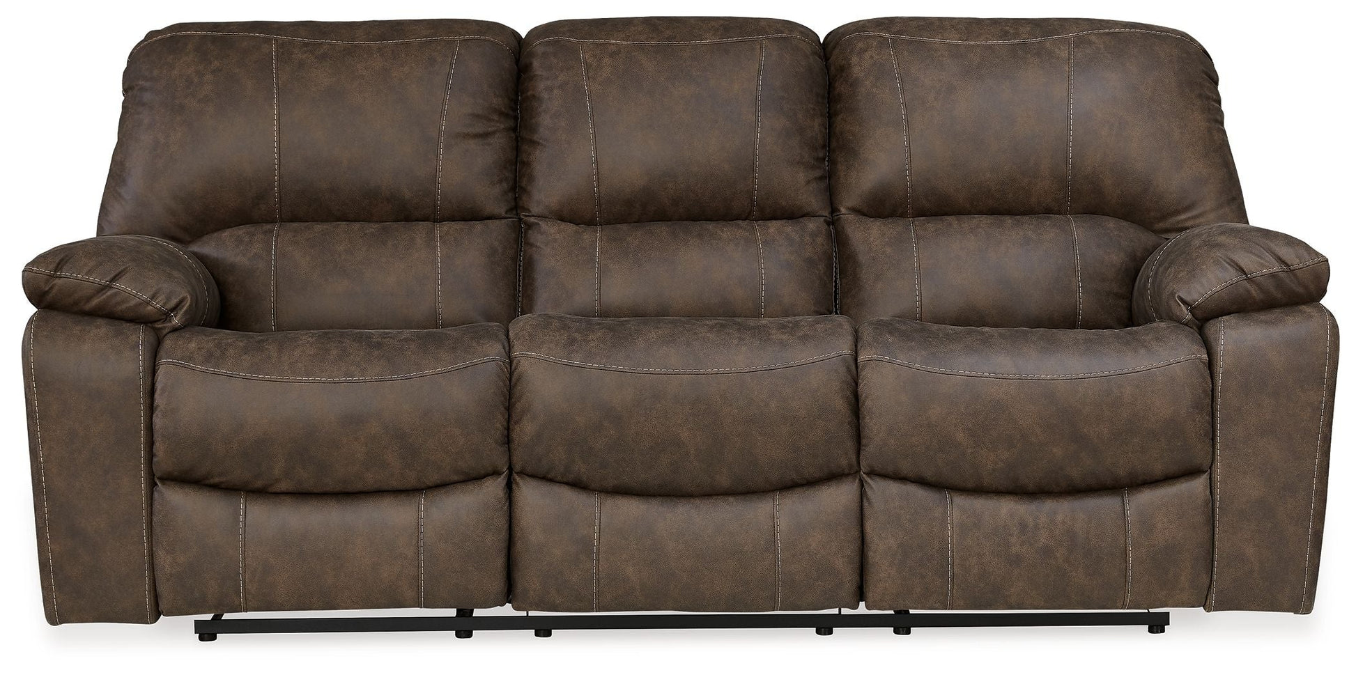 Signature Design by Ashley® Kilmartin - Chocolate - Reclining Sofa | Meri Furniture