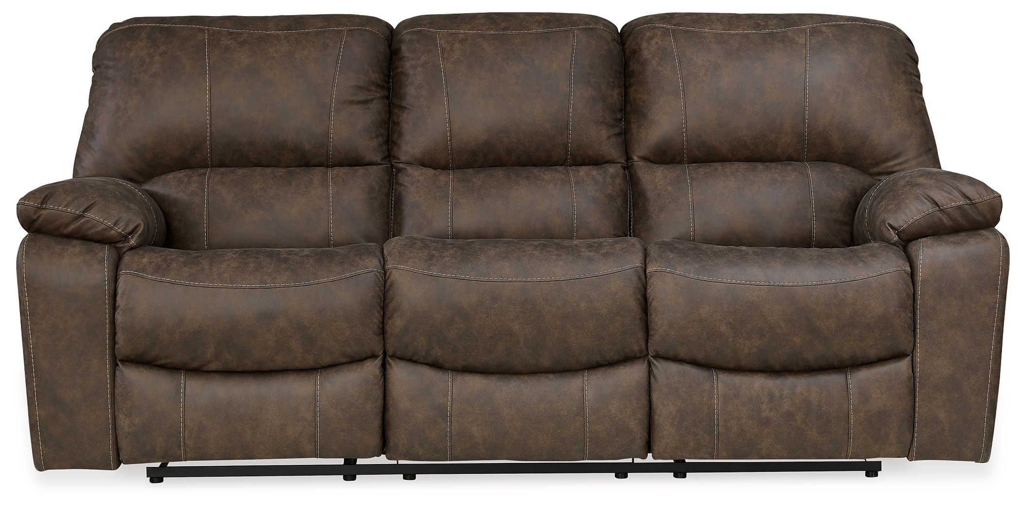 Signature Design by Ashley® Kilmartin - Chocolate - Reclining Sofa | Meri Furniture