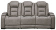 Ashley Furniture The Man-Den - Power Reclining Sofa | Meri Furniture