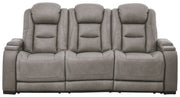 Ashley Furniture The Man-Den - Power Reclining Sofa | Meri Furniture