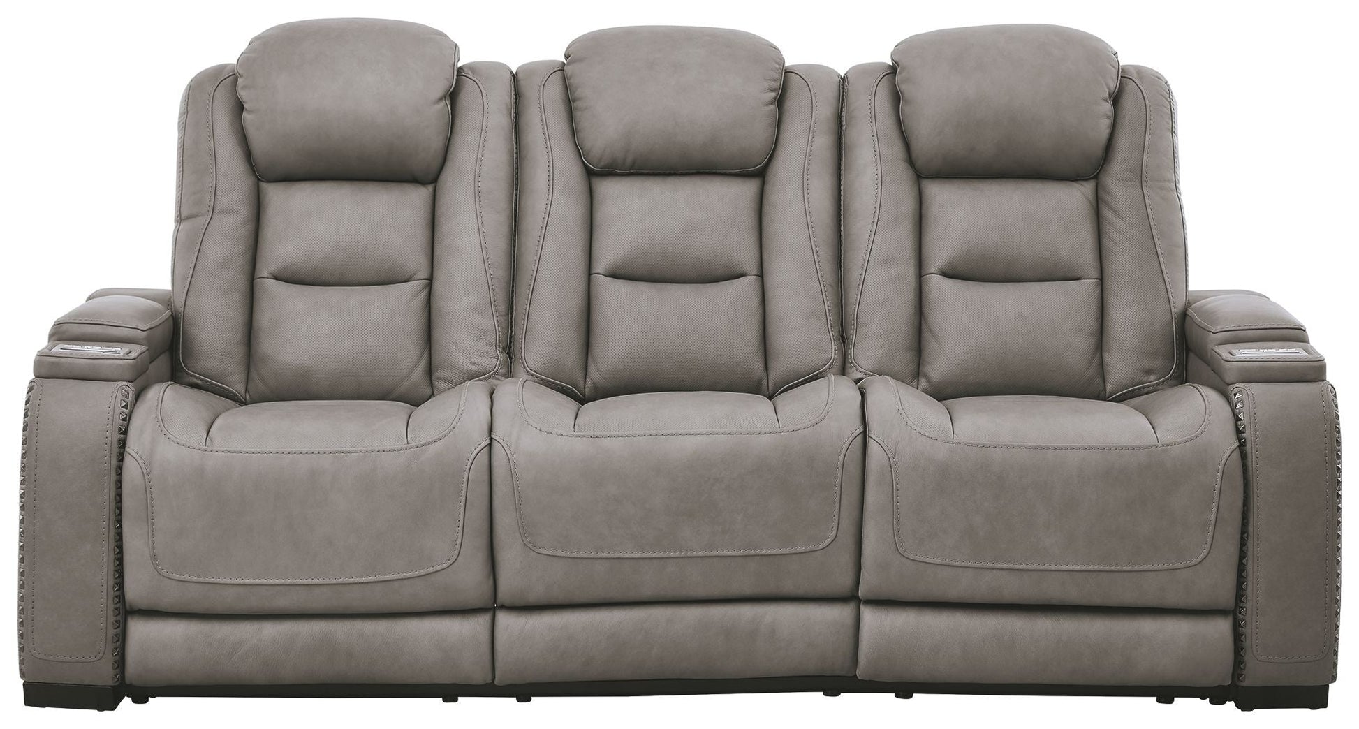 Ashley Furniture The Man-Den - Power Reclining Sofa | Meri Furniture