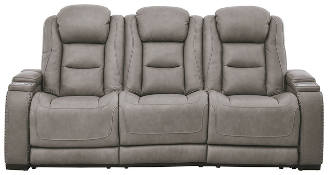 Ashley Furniture The Man-Den - Power Reclining Sofa | Meri Furniture