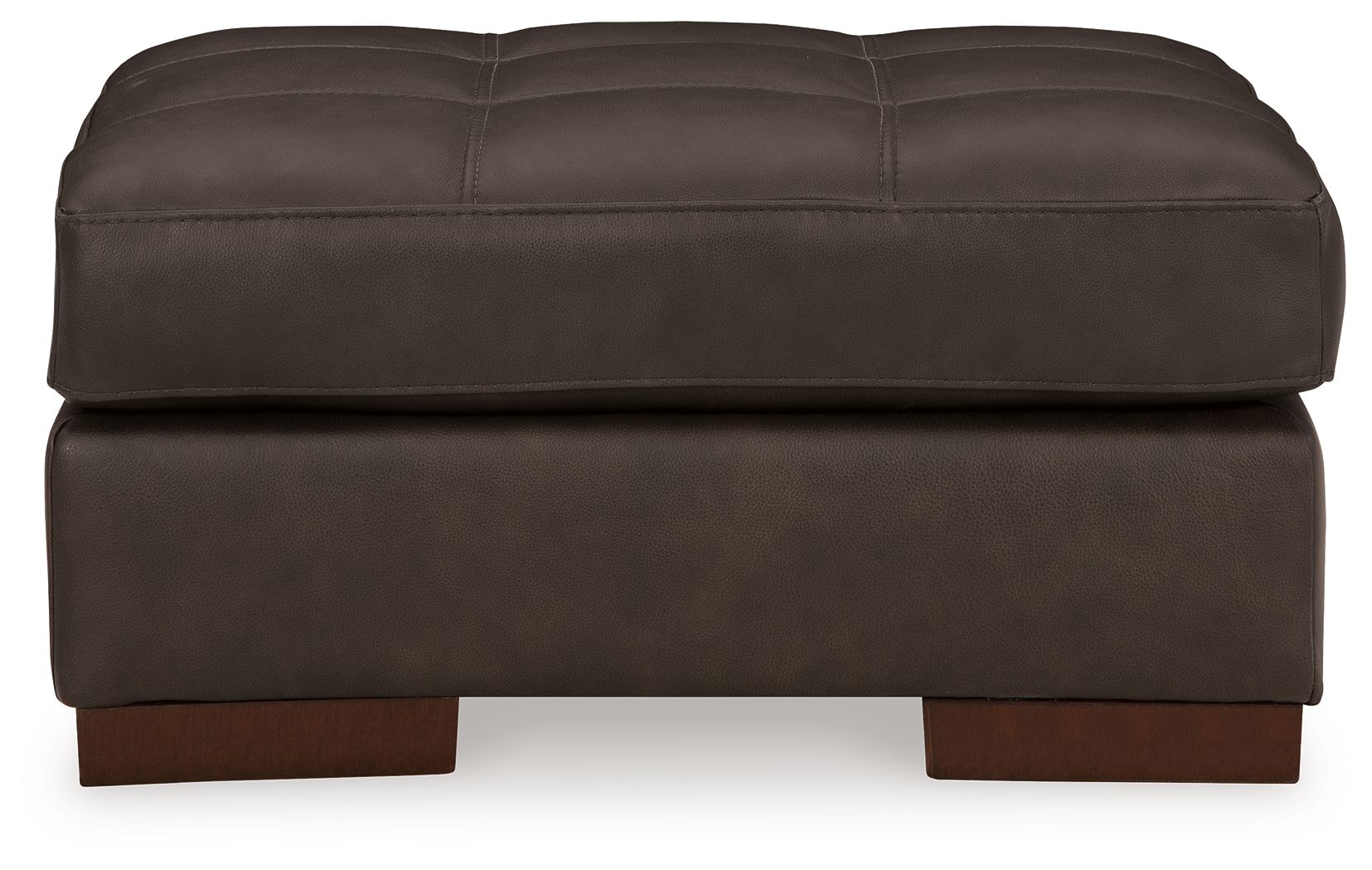 Signature Design by Ashley® Luigi - Thunder - Ottoman | Meri Furniture