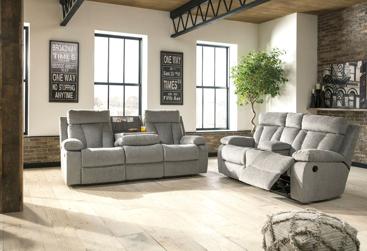 Signature Design by Ashley® Mitchiner - Reclining Living Room Set | Meri Furniture