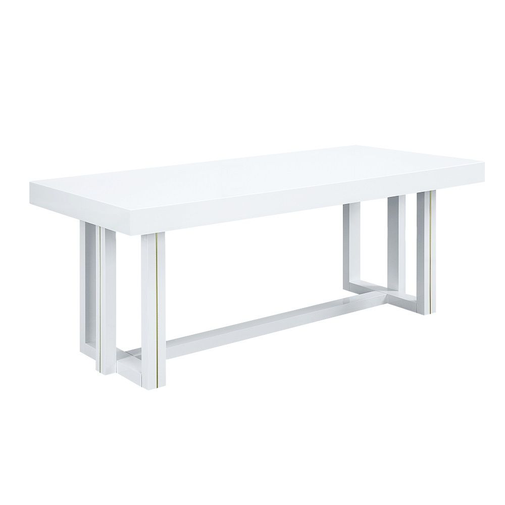 ACME Paxley - Dining Table - Black High Gloss Finish | Meri Furniture