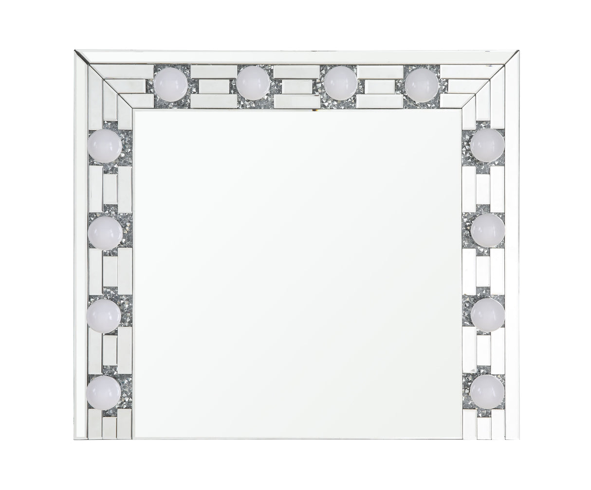 ACME Noralie - Wall Decor - Mirrored & Faux Diamonds | Meri Furniture