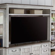 Liberty Furniture River Place - Entertainment Hutch - White | Meri Furniture