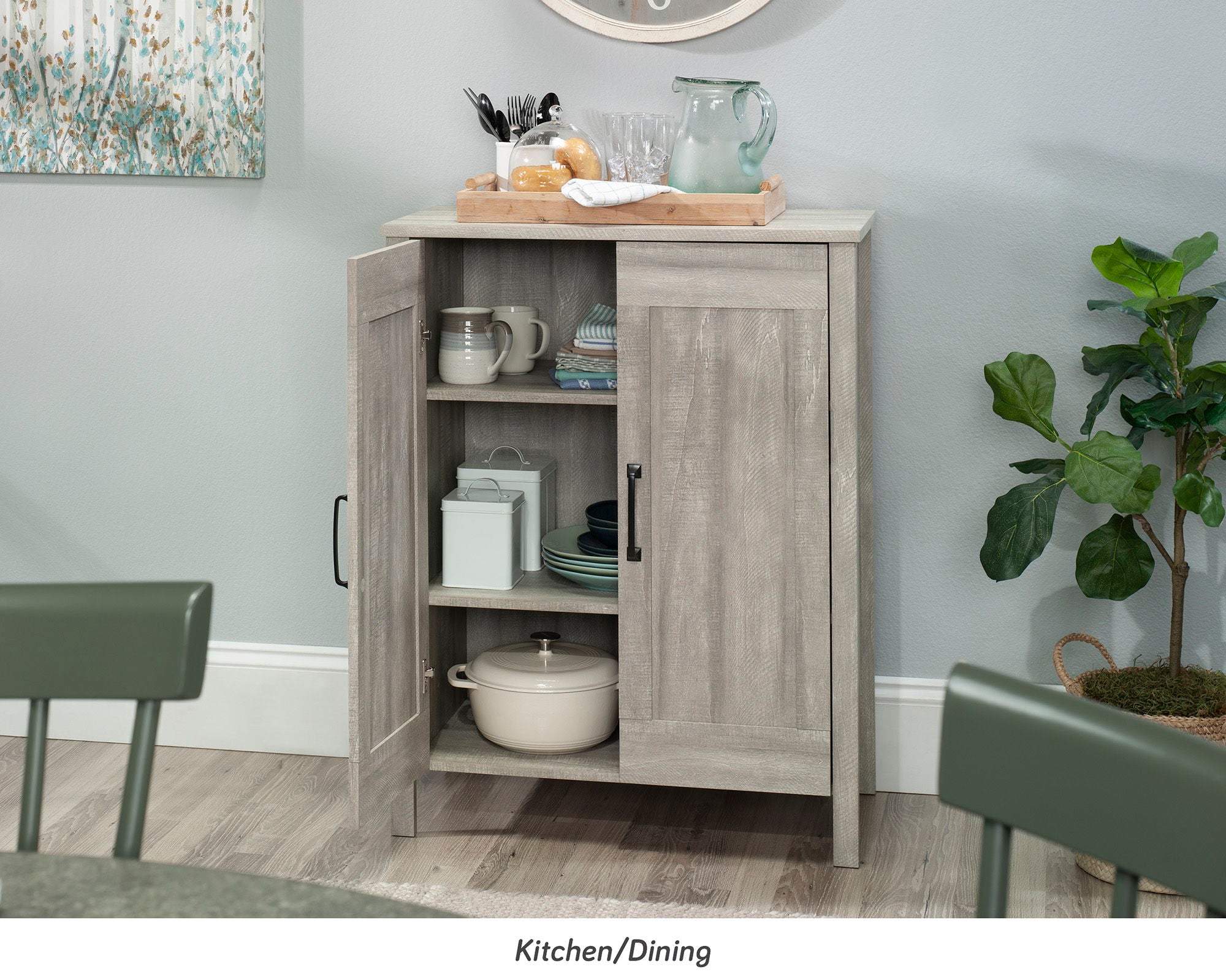 2-Door Storage Cabinet in Spring Maple