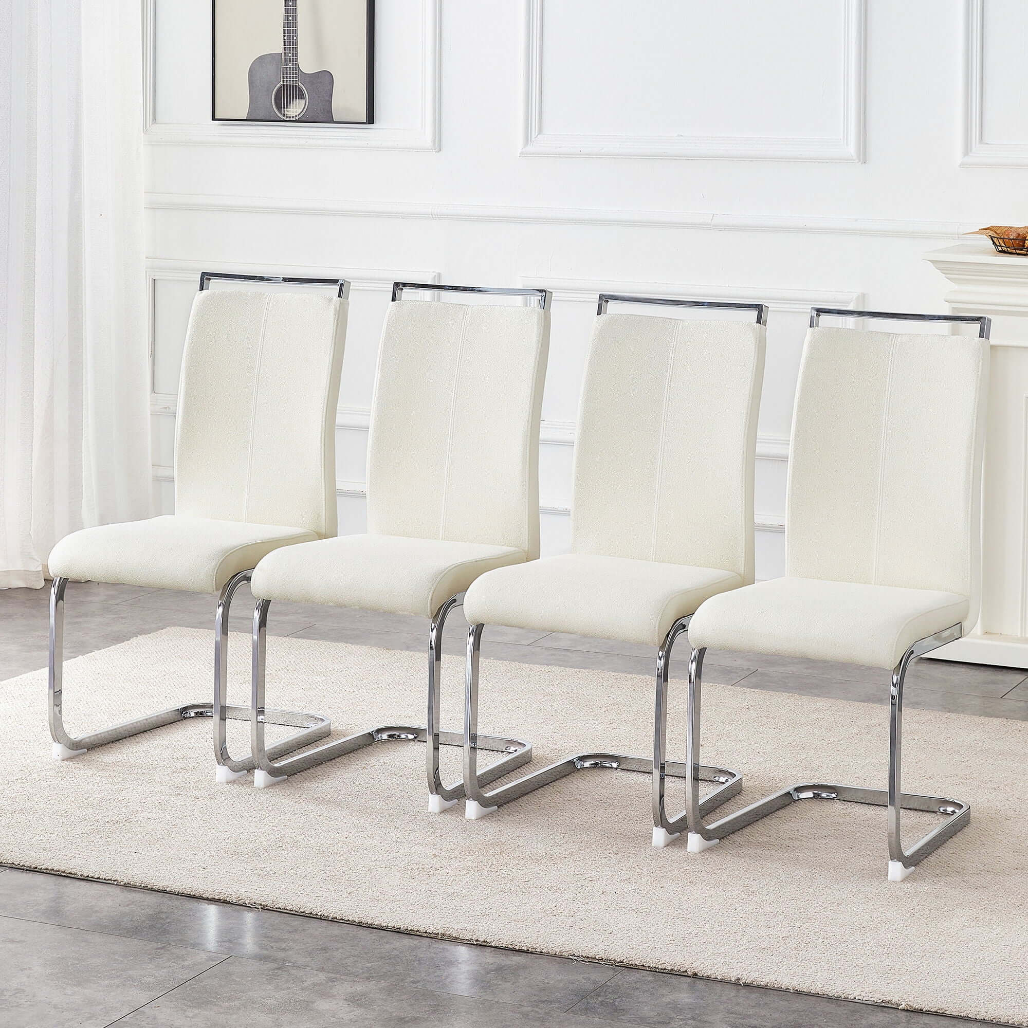Dining Chairs With Ergonomic Backrest