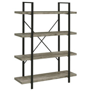 Coaster Fine Furniture Cole - Heavy Gauge Bookcase | Meri Furniture