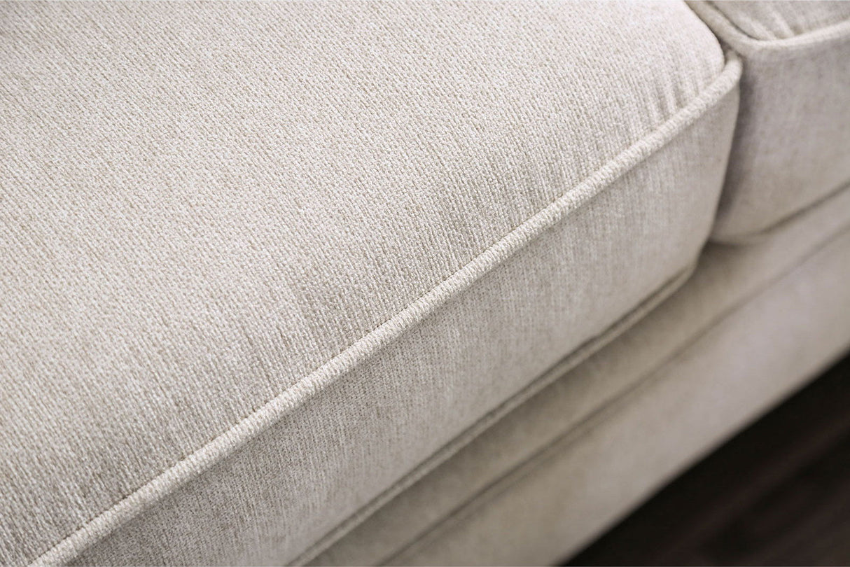 Furniture of America Patricia - Sectional - Ivory | Meri Furniture