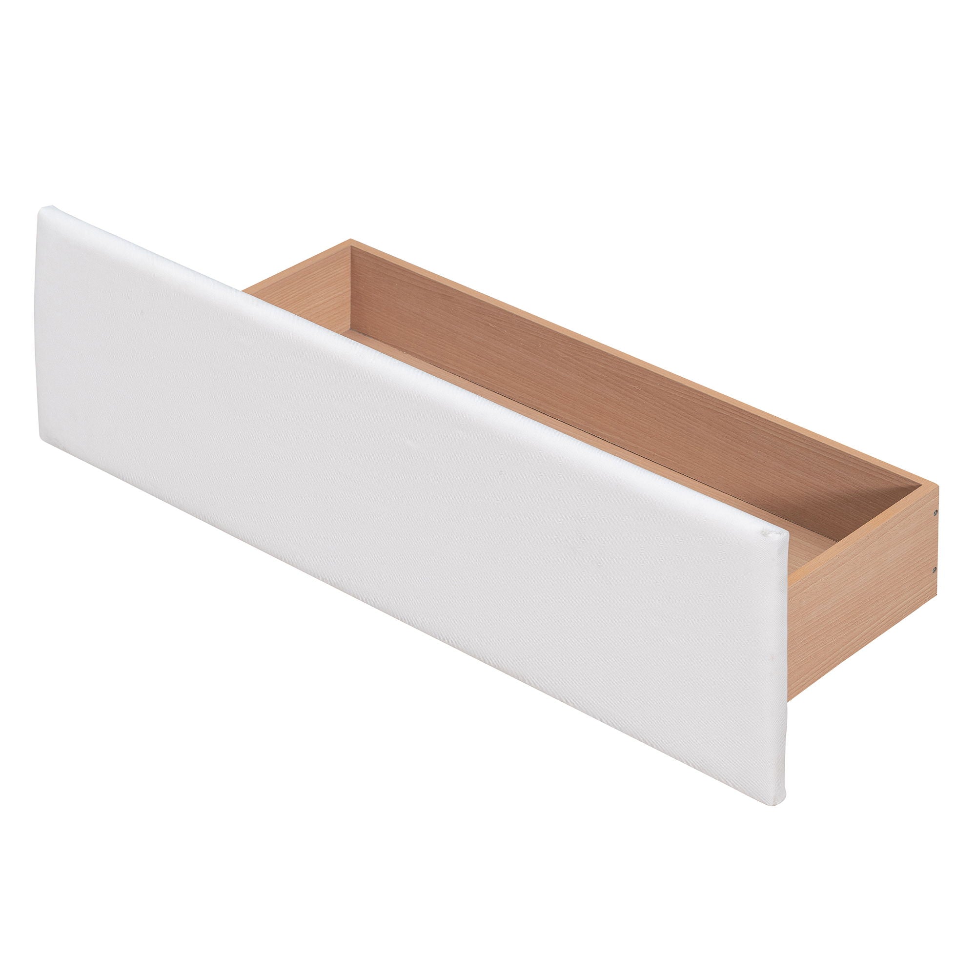 Upholstered Platform Bed With Classic Headboard And Drawers, No Box Spring Needed