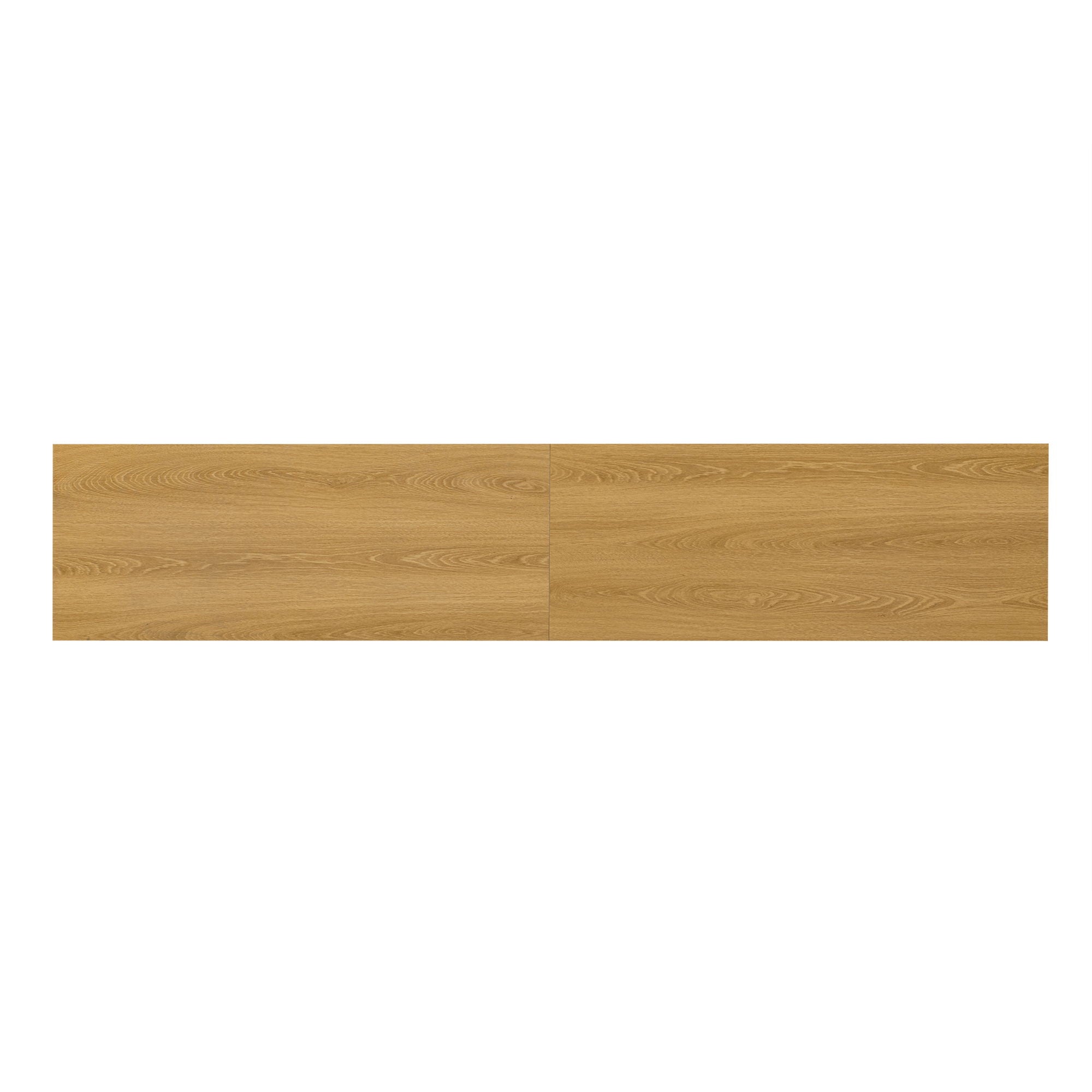 TV Stand With 6 Cabinets & 2 Open Compartments, Entertainment Center For TVs Up To 90'', Television Console - Natural Wood