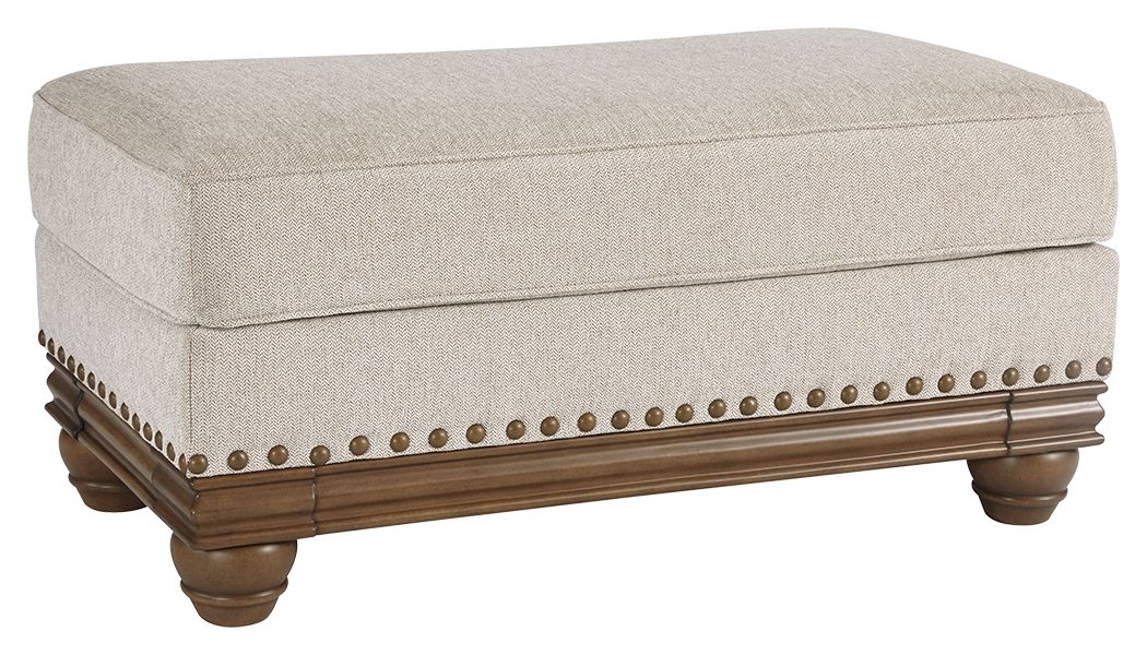 Ashley Furniture Harleson - Wheat - Ottoman | Meri Furniture