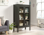 Sauder Anda Norr Display Cabinet Blk | Meri Furniture