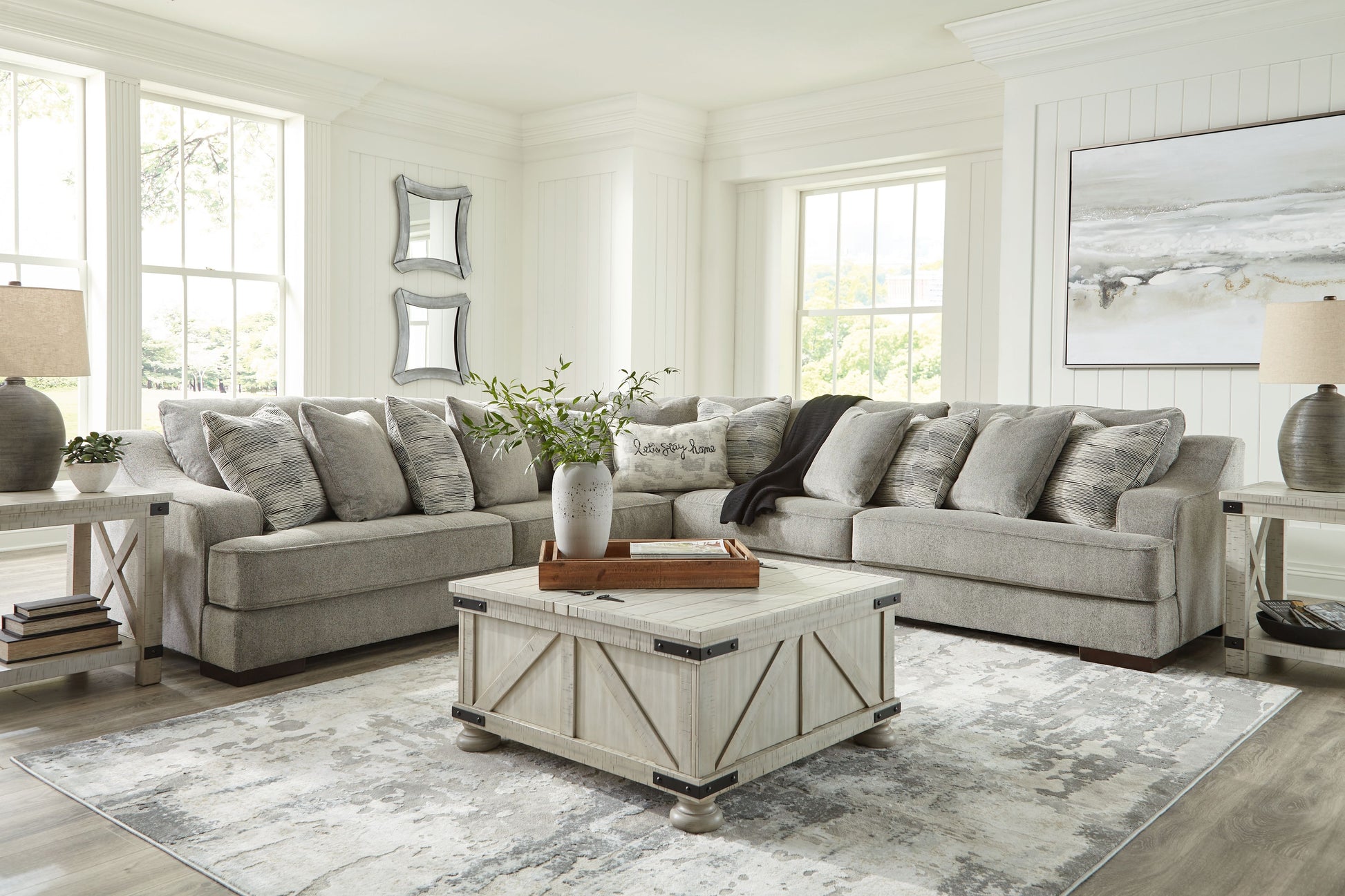Signature Design by Ashley® Bayless - Sectional | Meri Furniture