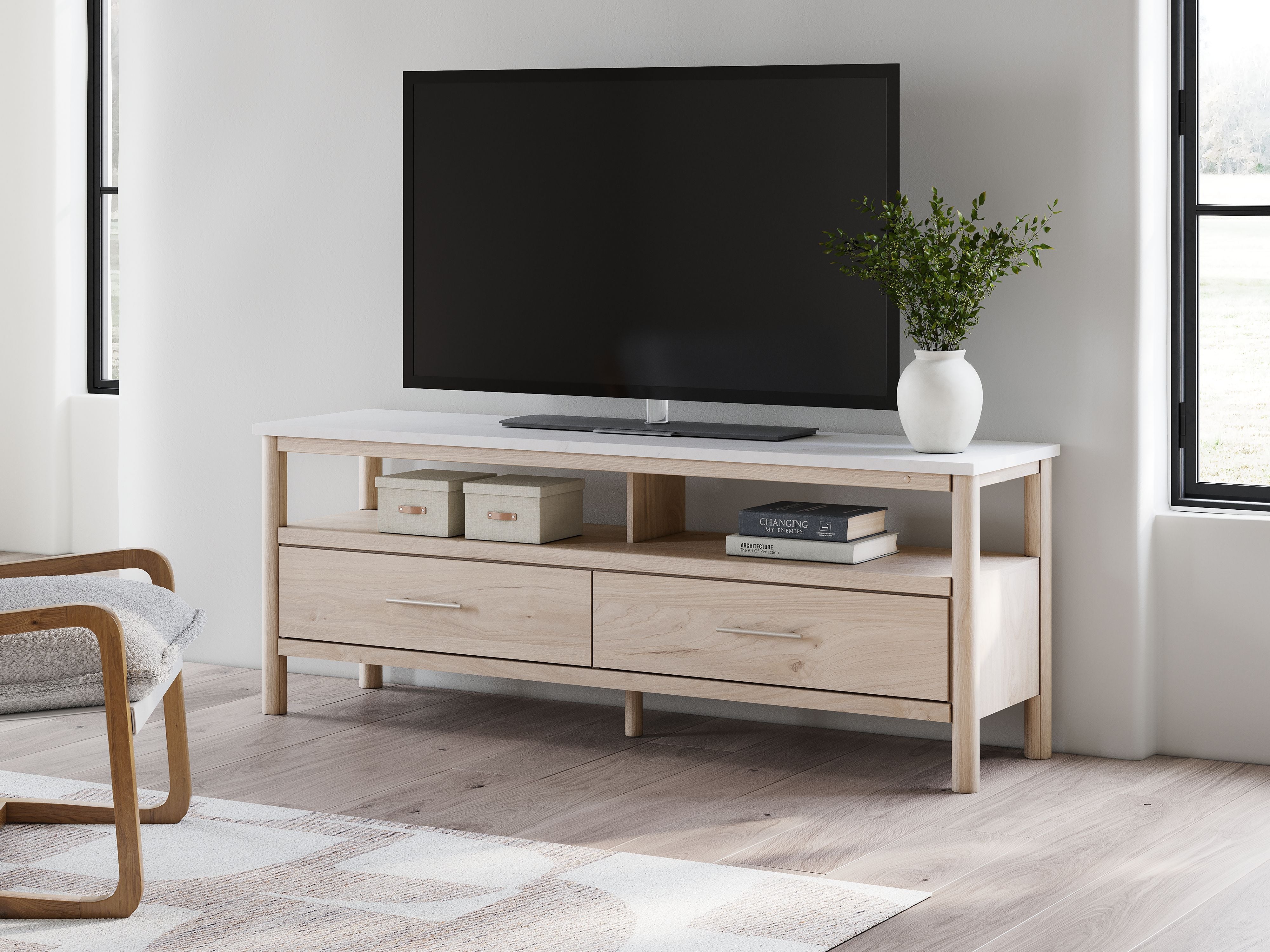 Signature Design by Ashley® Cadmori - TV Stand | Meri Furniture