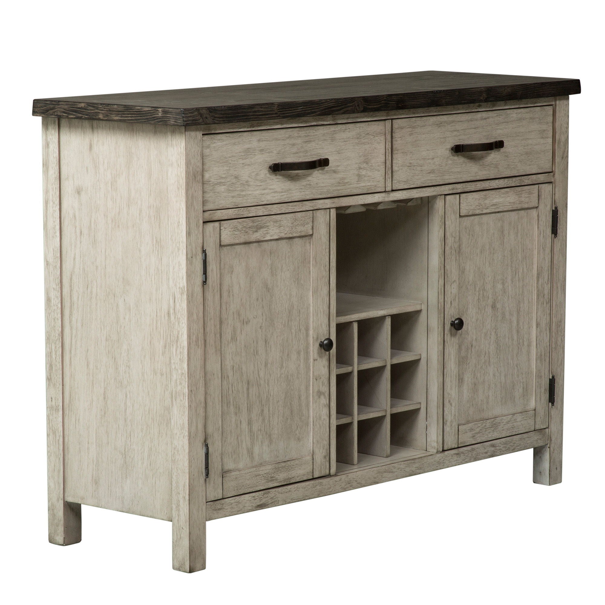 Liberty Furniture Willowrun - Sideboard - Rustic White | Meri Furniture