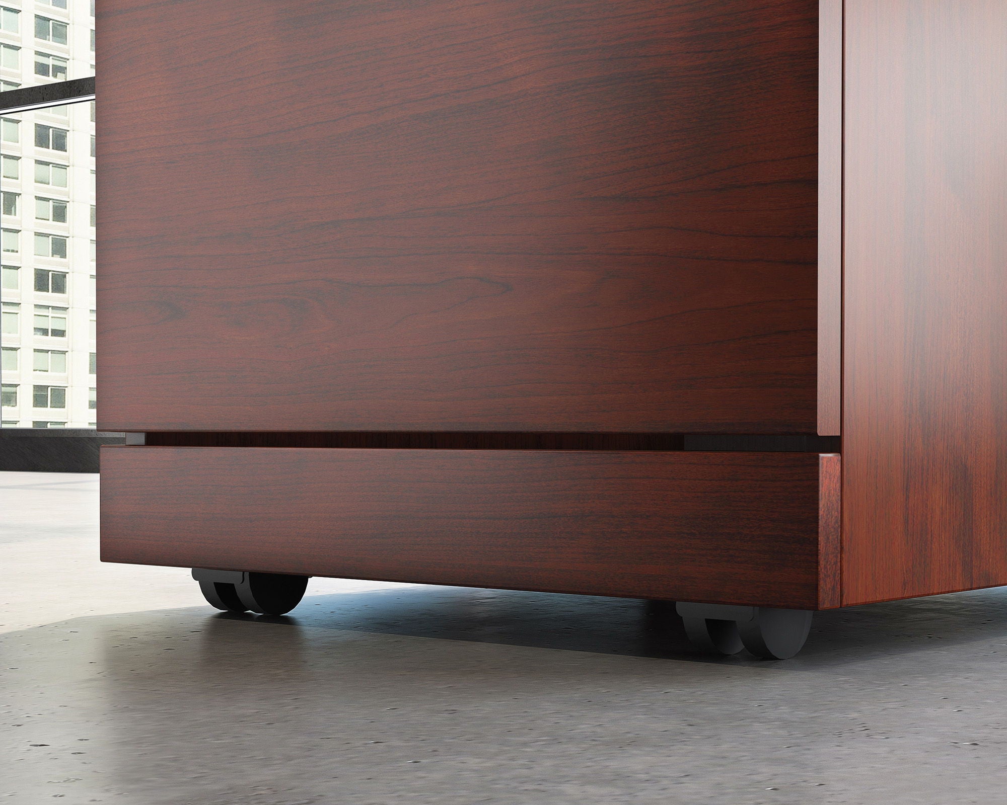 Commercial 2-Drawer Pedestal File Cabinet