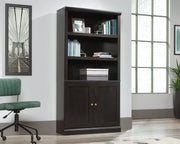 Sauder 5 Shelf Bookcase W/doors Esb 3a | Meri Furniture