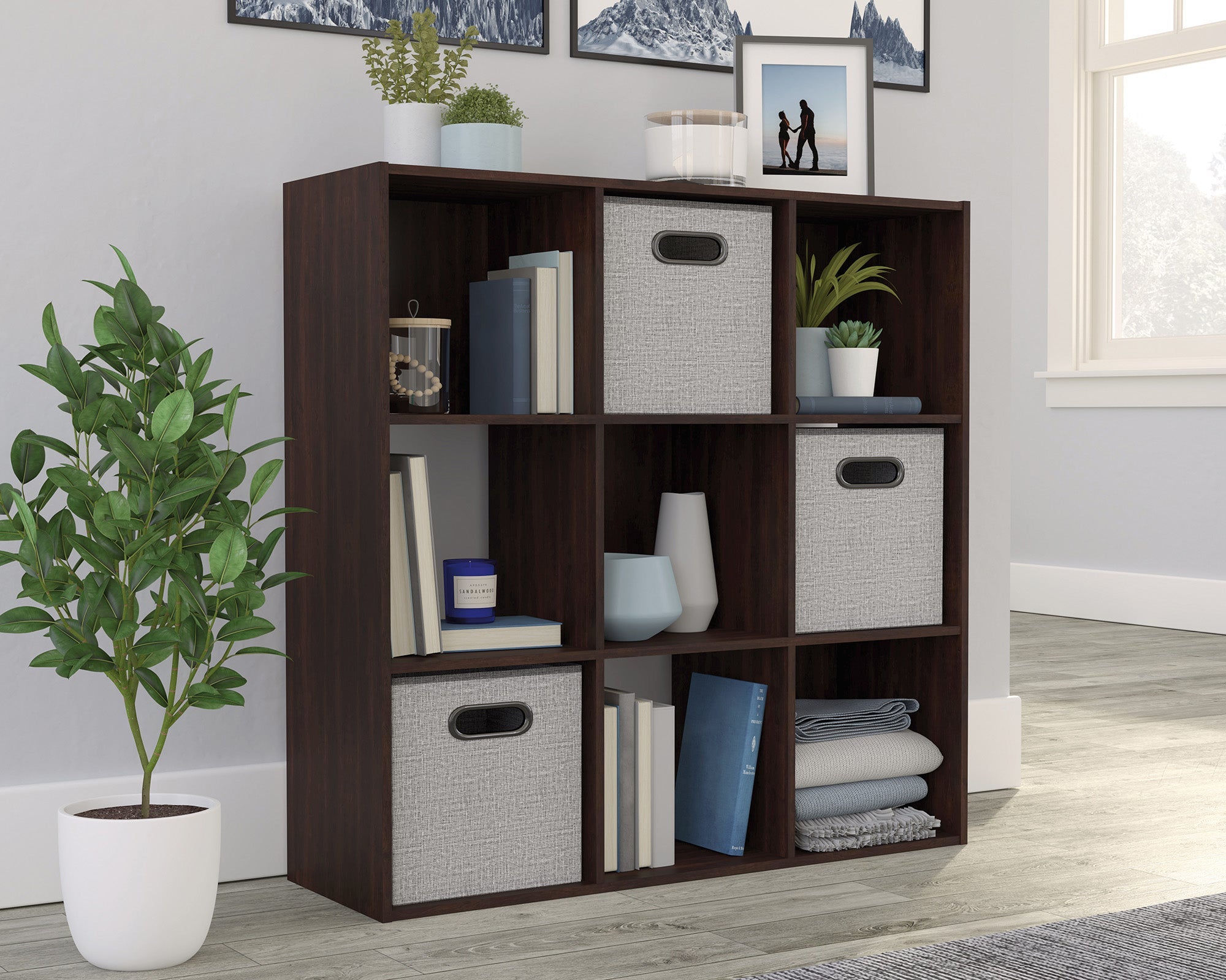 Sauder 9-Cube - 1/2" Construction Cc 3a | Meri Furniture
