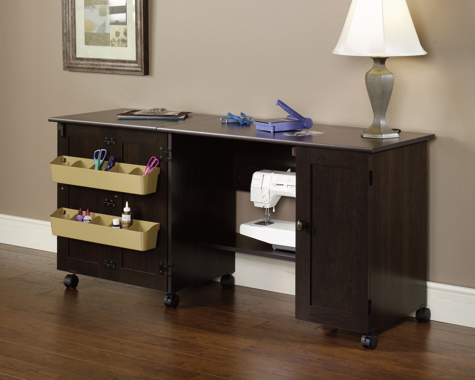 Easy Rolling Sewing and Craft Table/Cart