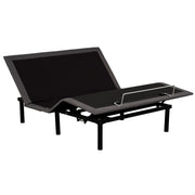 Split King Size Adjustable Bed Base With Wired Remote, Metal Frame