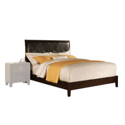 ACME Tyler - Twin Bed - Black PU & CapPUccino | Meri Furniture